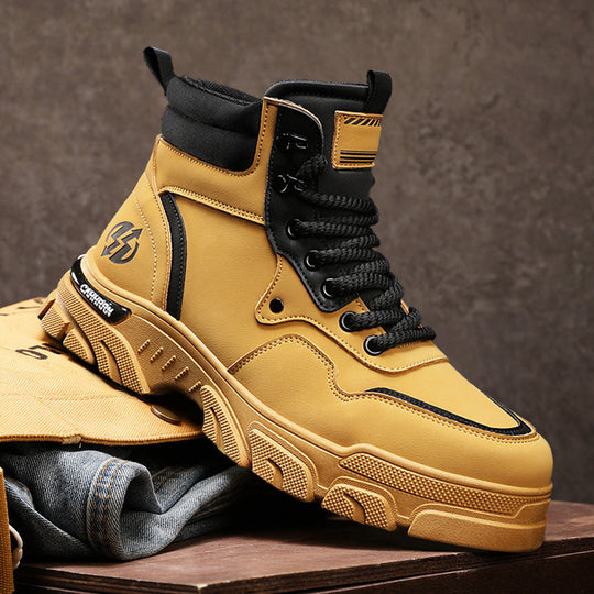 Damen Elegante und robuste High-Top Sneakers mit rutschfester Sohle und atmungsaktivem Obermaterial R&B