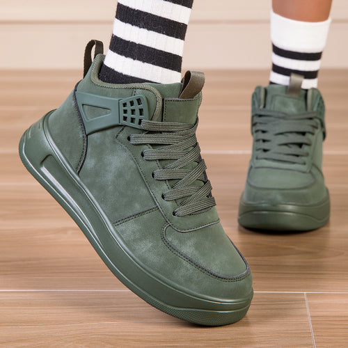 Damen Sportliche Sneakers im modernen Design mit atmungsaktiver Oberflächenstruktur R&B