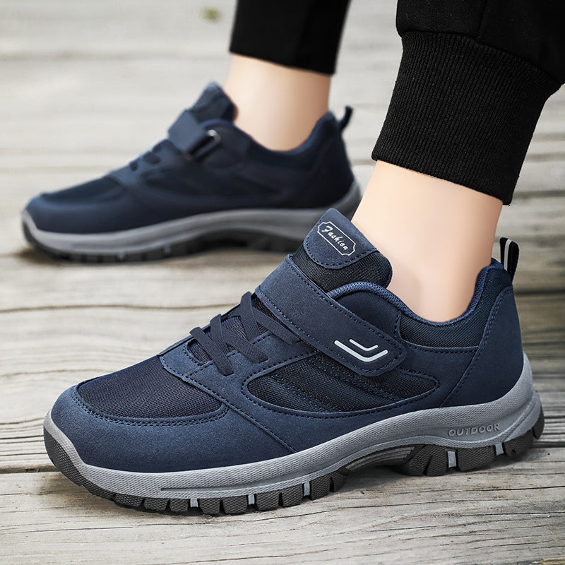 Damen Sportliche Sneakers mit verstellbarem Klettverschluss und rutschfester Außensohle R&B