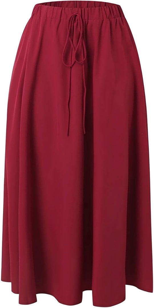 Damen Maxi-Rock im floralen Design mit elastischem Bund R&B