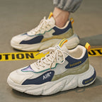 Damen Sportliche Chunky Sneakers mit atmungsaktiver Mesh-Oberfläche und stabiler Sohle R&B