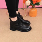 Damen Modische Stiefeletten mit klassischem Schnürdesign