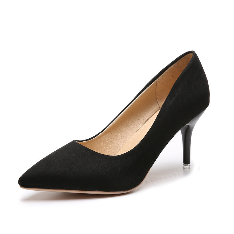 Damen nan spitze Court-Pumps mit schlankem Stilettoabsatz und gepolsterter Komfortinnensohle R&B