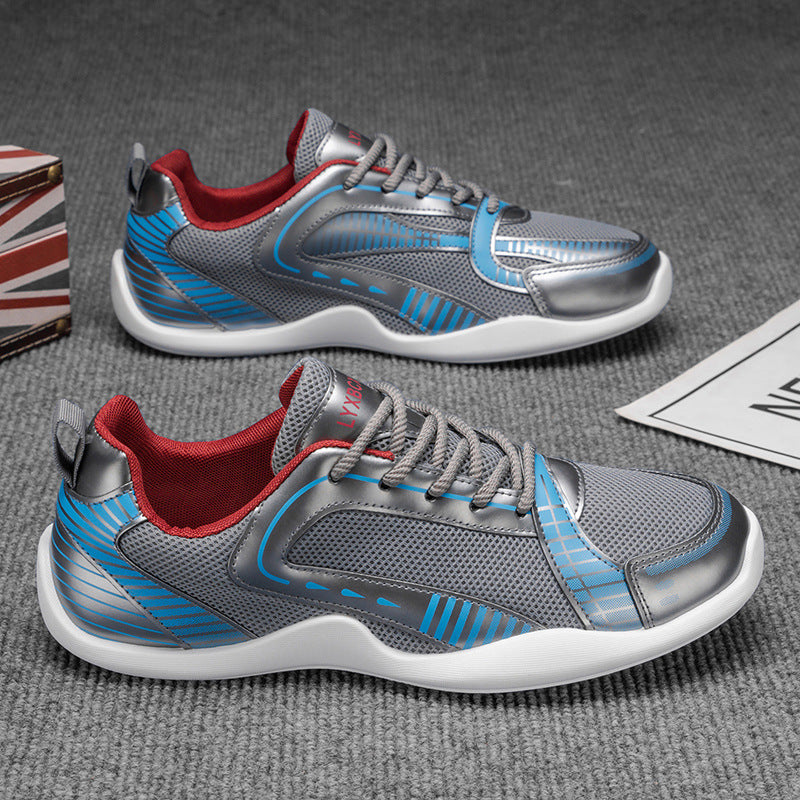Damen Sportliche Sneaker mit atmungsaktiven Mesh-Elementen und rutschfester Sohle R&B
