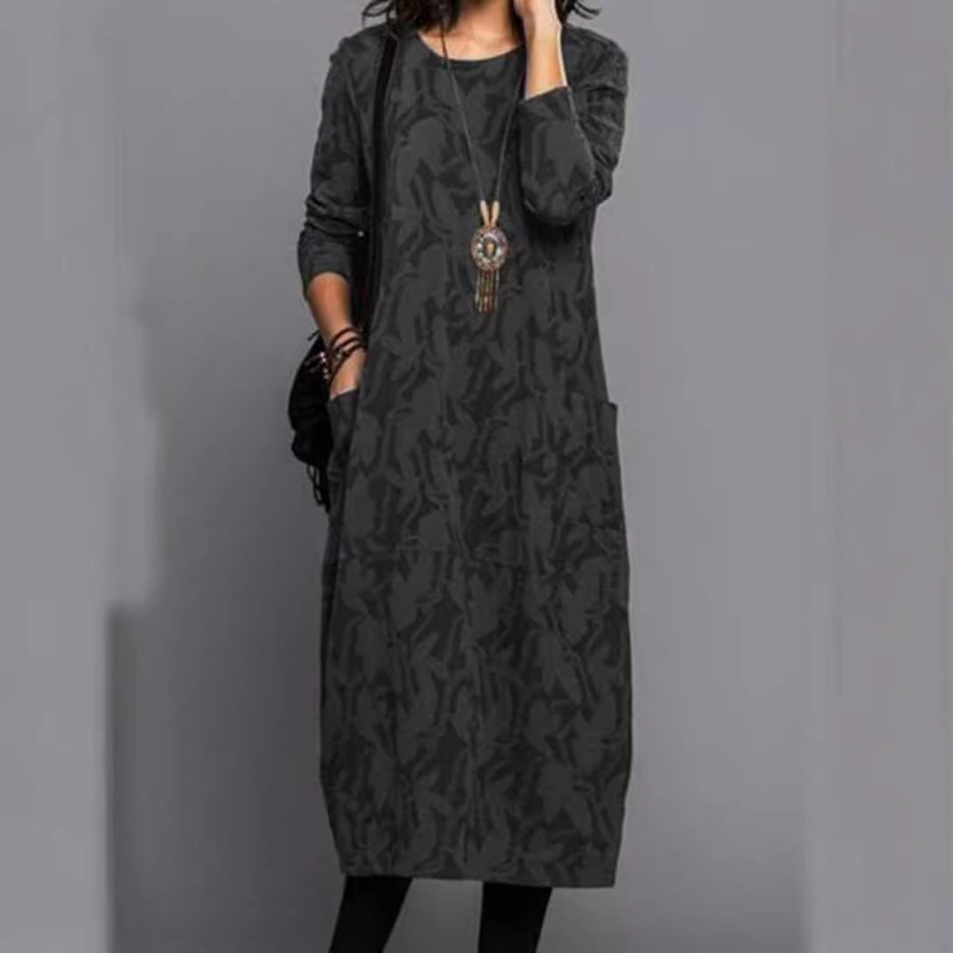 Damen Longsleeve Kleid im eleganten Layering-Stil Heidi-Mode