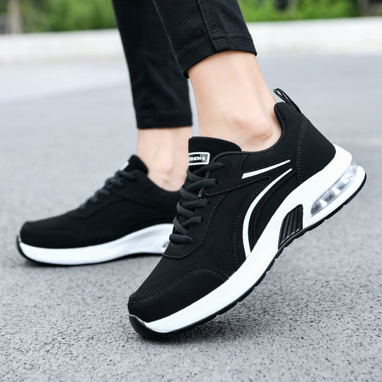 Damen Sportliche Sneakers mit dämpfendem Luftpolstersystem und atmungsaktiver Mesh-Oberfläche R&B