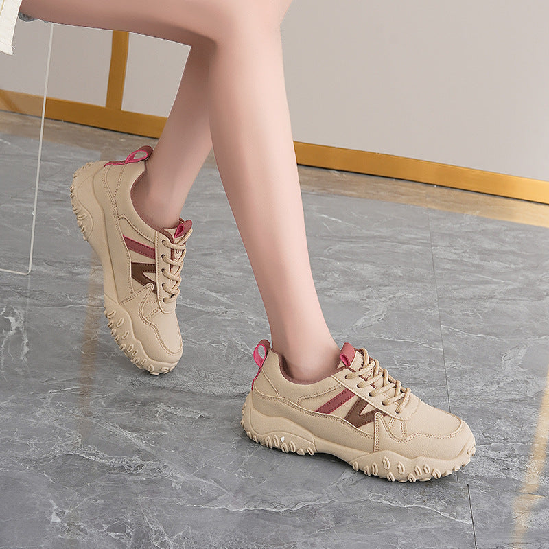 Damen Sportliche Sneaker mit schockabsorbierender Sohle und atmungsaktiver Obermaterialstruktur R&B