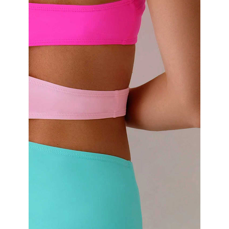 Damen Cut-Out Badeanzug mit asymmetrischem Design R&B