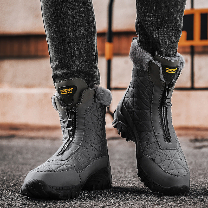 Damen Winterstiefel mit isolierender Innenausstattung und rutschfester Außensohle R&B