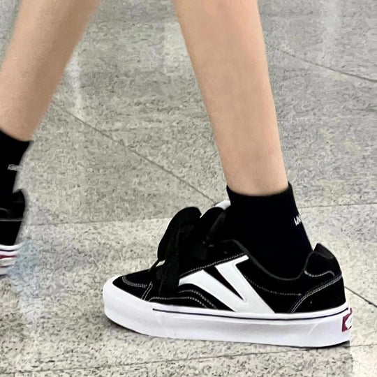 Damen Trendige Sneakers mit hohem Komfort und sportlicher Sohle R&B