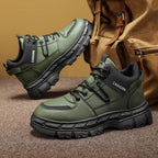 Herren Bequeme Wanderstiefel mit rutschfester Sohle