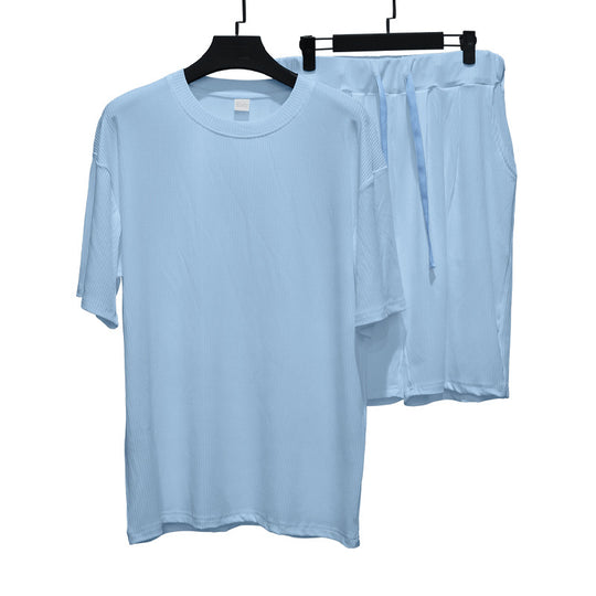 Herren stylishes Freizeit-Set aus atmungsaktivem Material R&B