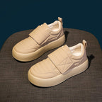 Damen trendige Slip-On Sneakers mit gepolsterter Oberfläche R&B