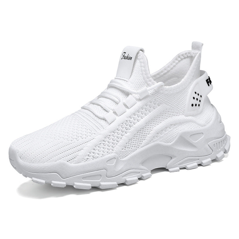 Damen Sportliche Sneaker mit atmungsaktiver Netzstruktur und dämpfender Sohle R&B