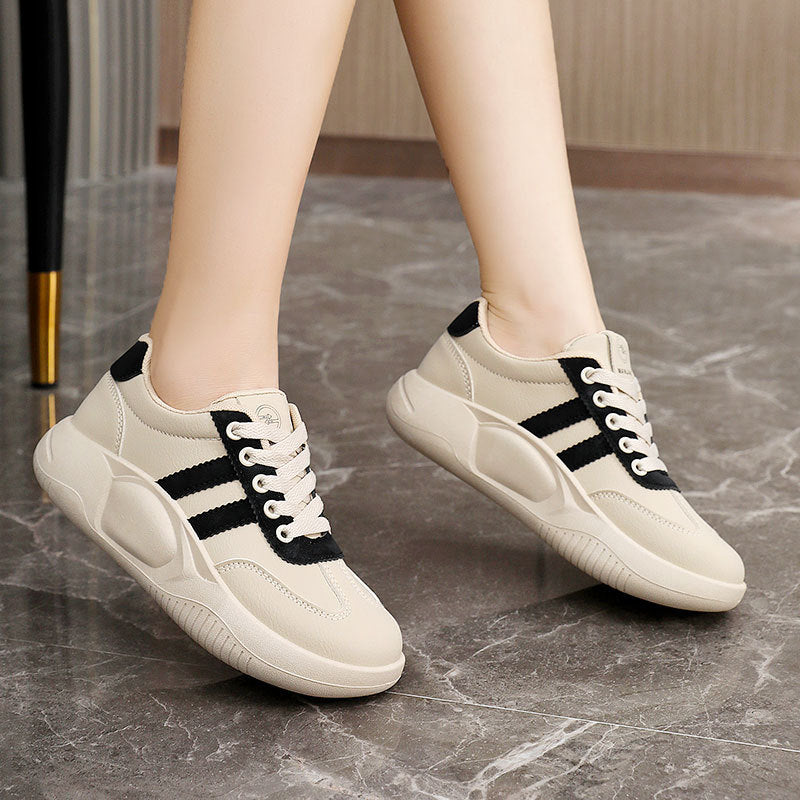 Damen sportliche Sneakers mit gepolsterter Laufsohle und atmungsaktivem Obermaterial R&B