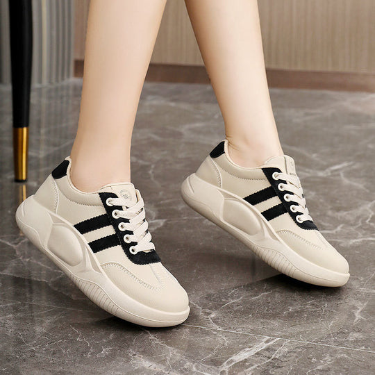 Damen sportliche Sneakers mit gepolsterter Laufsohle und atmungsaktivem Obermaterial R&B