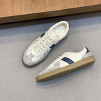 Damen modische Sneakers mit hochwertiger Leder- und Wildlederkombination R&B