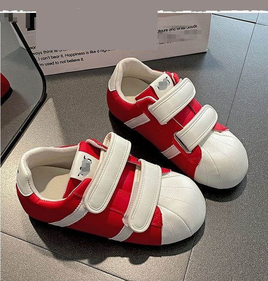 Damen Sneaker mit praktischem Klettverschluss und sportivem Design R&B