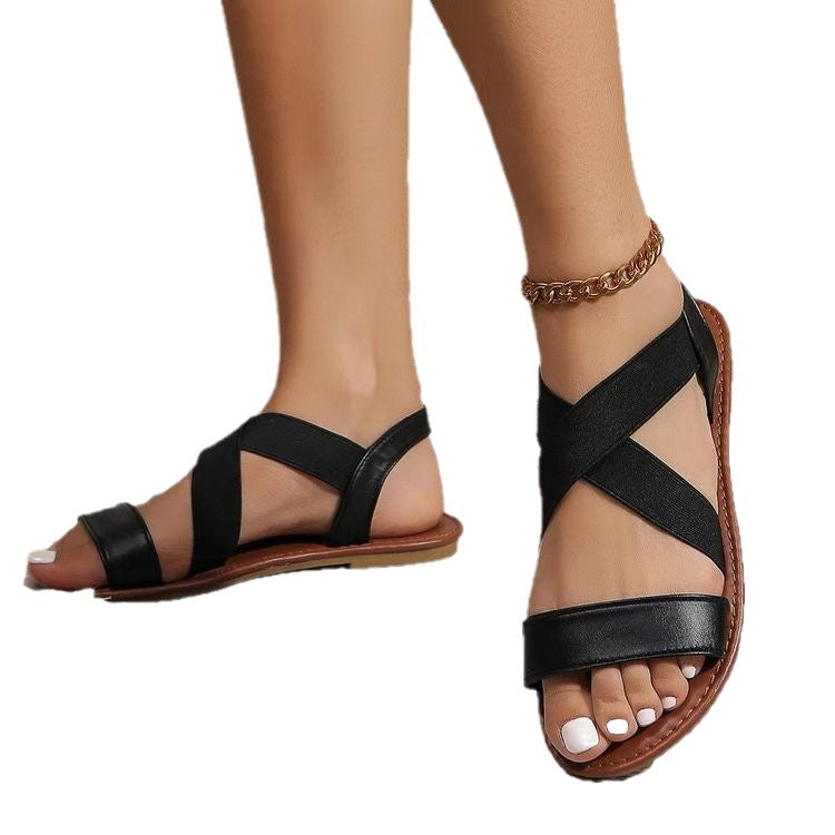 Damen Komfortable und stylische Riemensandalen R&B