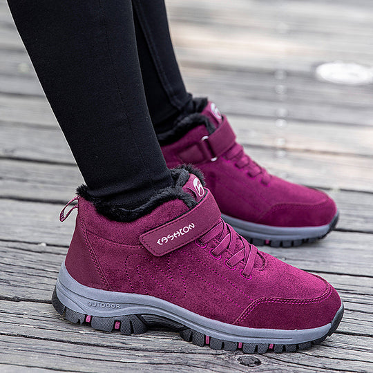 Damen Winter-Wanderschuhe mit isolierendem Innenfutter und rutschfester Sohle R&B
