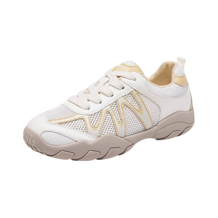 Damen Sportliche Sneakers mit atmungsaktiver Mesh-Konstruktion R&B