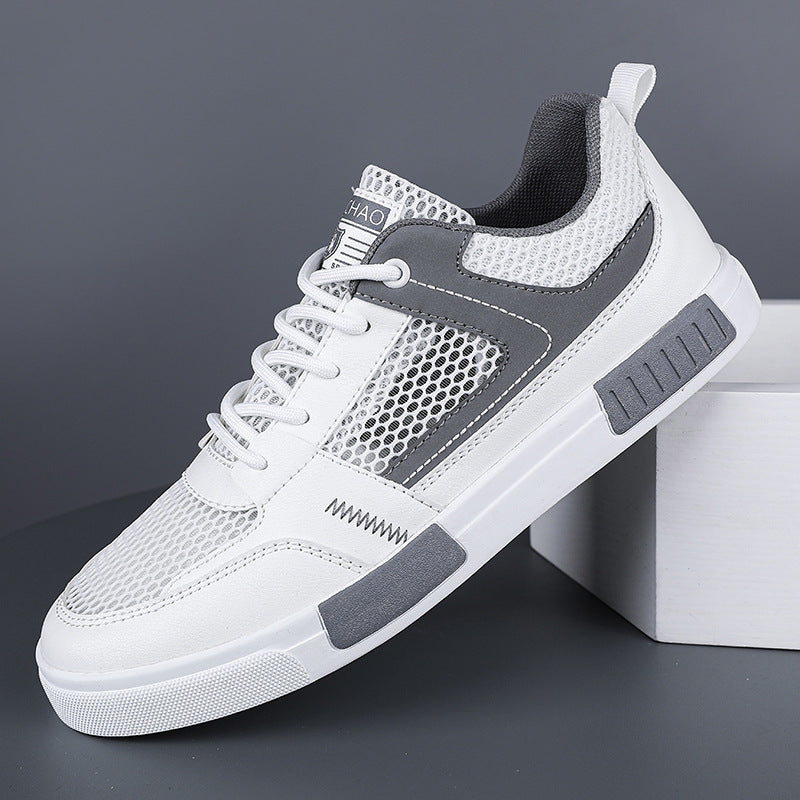 Damen Atmungsaktive Sportsneaker mit elastischem Mesh-Obermaterial und stoßdämpfender Sohle