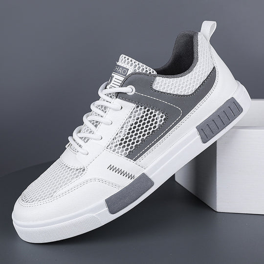Damen Atmungsaktive Sportsneaker mit elastischem Mesh-Obermaterial und stoßdämpfender Sohle R&B