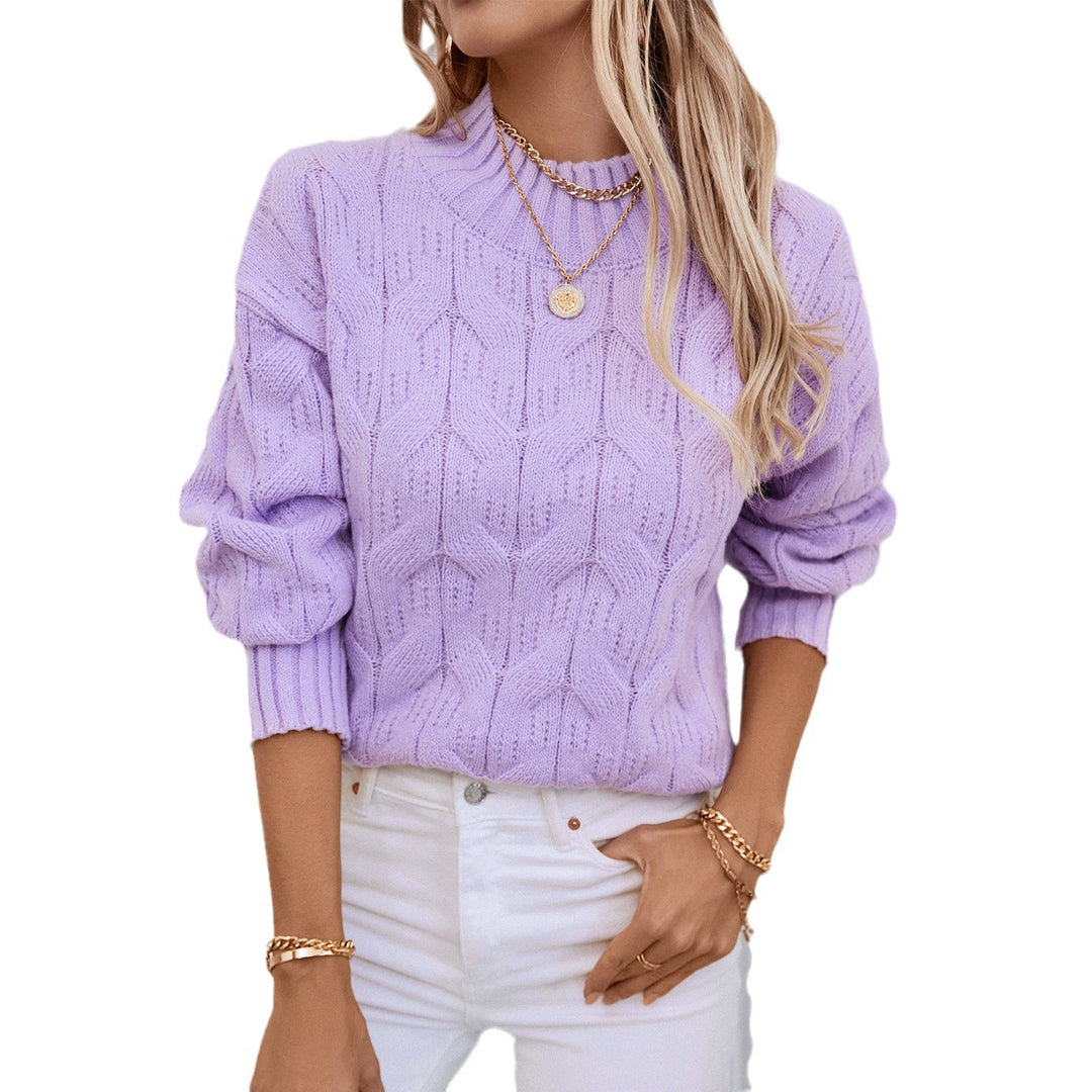 Damen Grobstrick Pullover R&B