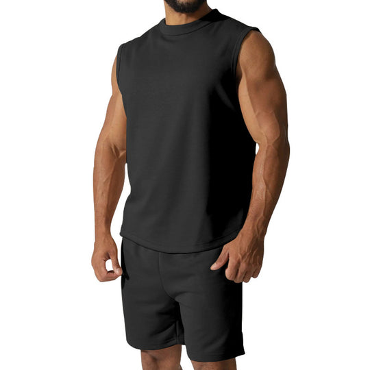 Herren sportliches Kurzarm-Set aus atmungsaktivem Material R&B