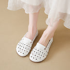 Damen Komfortable und atmungsaktive Slipper mit modischem Cut-Out-Design R&B