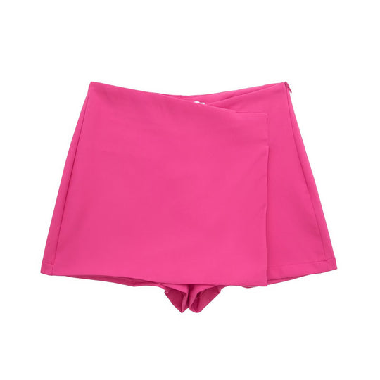 Damen sportliche Shorts mit elegantem Layering-Design R&B