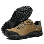 Damen robuste Wander-Sneaker mit wasserdichtem Obermaterial und rutschfester Sohle