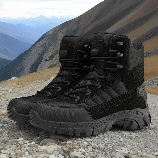 Herren All-Terrain Trekkingstiefel mit hohem Knöchelschutz und rutschfester Sohle R&B