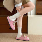 Damen modische Schnürschuhe mit ausgefallenem LOVE-Design R&B