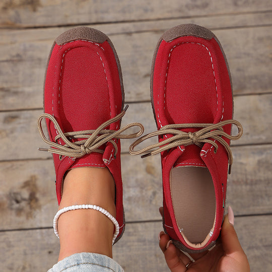 Damen Sneakers im lässigen Design mit komfortabler Schnürung und rutschfester Sohle R&B