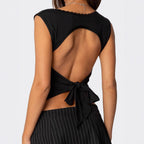 Damen Top mit Spitzenakzenten R&B