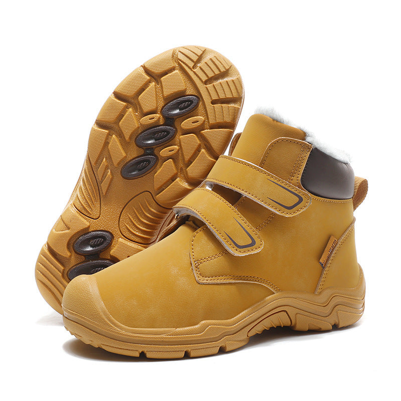 Damen Winter-Wanderschuhe mit isolierendem Futter und praktischen Klettverschlüssen