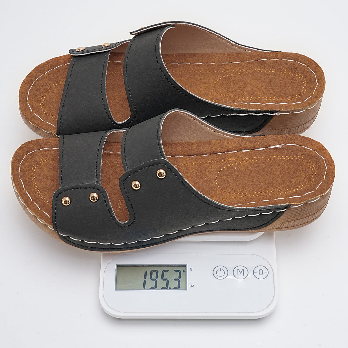 Damen Komfortable Riemen-Sandalen mit anatomischer Fußbettung und modischen Akzenten R&B
