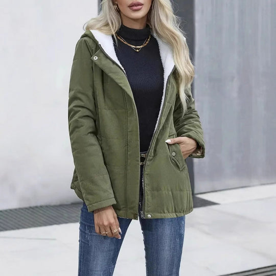 Damen modische Winterjacke R&B