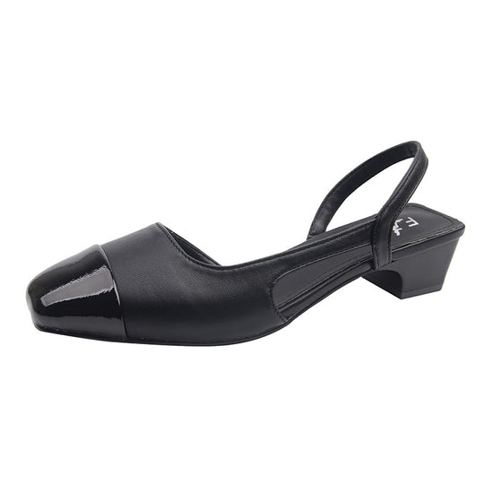 Damen Sling-Pumps mit glänzender Oberfläche und eleganter Fußbettgestaltung R&B
