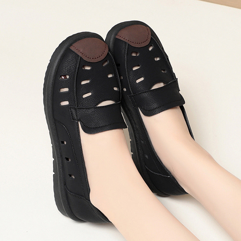 Damen Slipper mit atmungsaktiven Belüftungsöffnungen und ergonomischer Sohle R&B