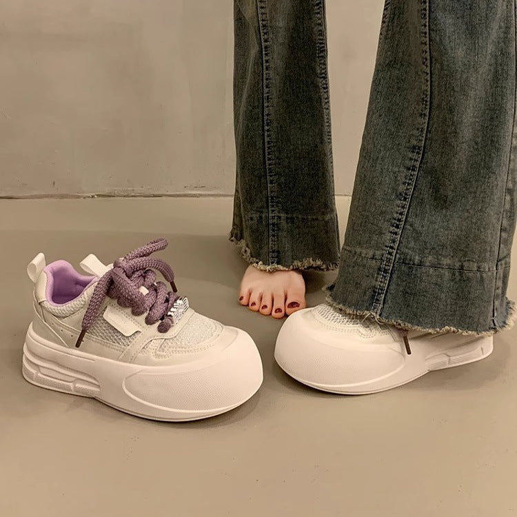Damen modische und leichte Sneakers mit dämpfender Sohle R&B