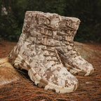 Herren taktische Stiefel mit rutschfester Sohle und verstärktem Knöchelschutz R&B