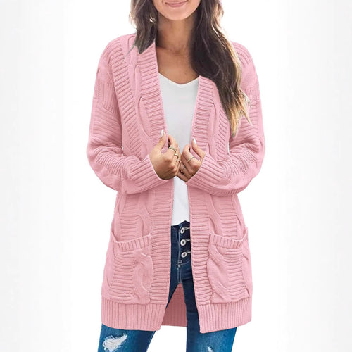 Damen lässiger Strickcardigan R&B