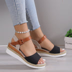 Damen Raffinierte Sandalen im Espadrille-Stil R&B