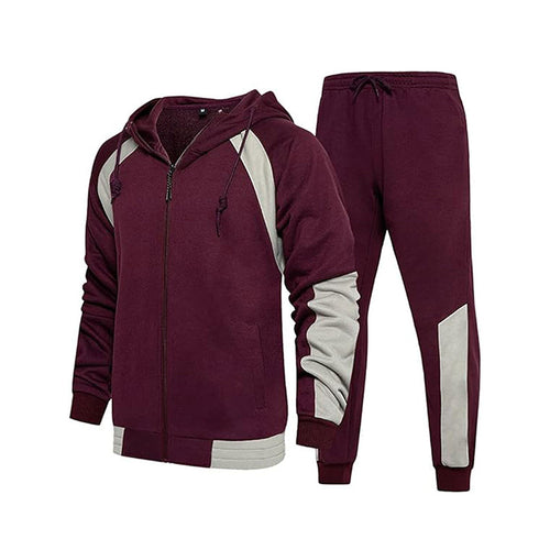 Herren Sportanzug mit hochwertigem Material und kontrastierenden Details R&B