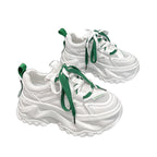 Damen Chunky Sneakers mit atmungsaktivem Obermaterial und rutschfester Sohle R&B
