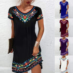Damen Verspieltes Sommerkleid mit Blumenmuster R&B