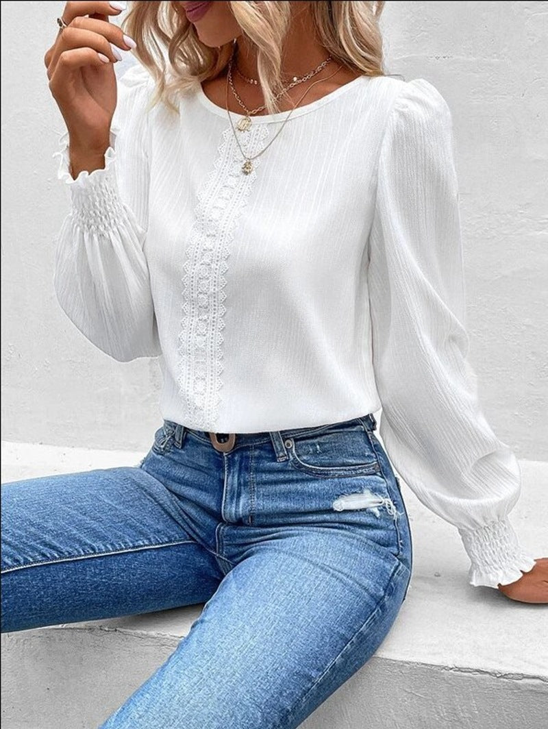 Damen Elegantes und luftiges Blusenshirt R&B