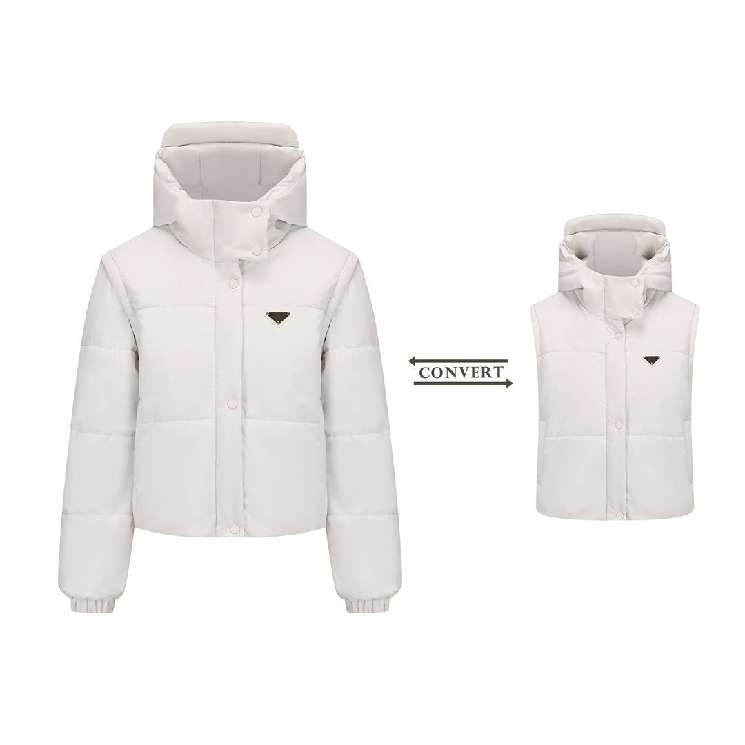 Damen wandelbare Steppjacke R&B
